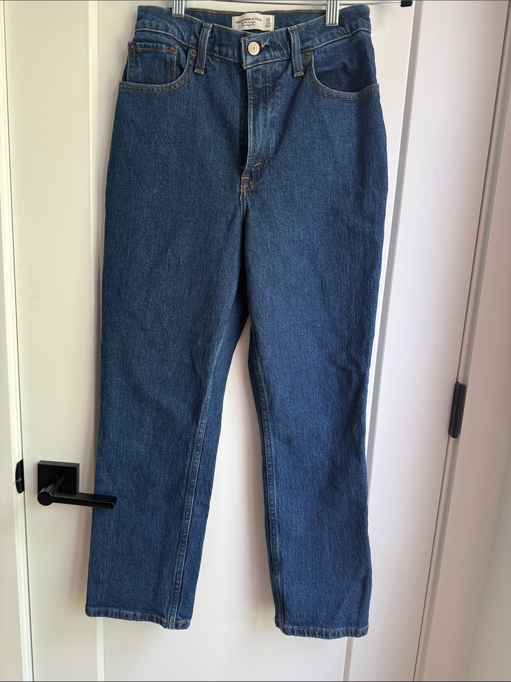 Abercrombie & Fitch 90s Straight Ultra High Rise Curve Love